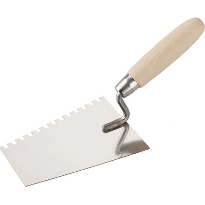 LEVIOR Lžíce nerez na YTONG 180mm zub e6 s hranou