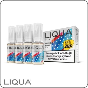 Ritchy Liqua Elements 4Pack American Blend 4 x 10 ml 12 mg