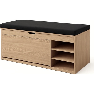 Boximo Gradia 100 x 34 x 50 cm hnědý – Zboží Dáma