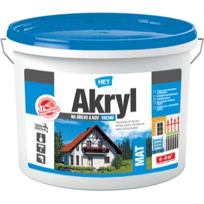 Het Akryl mat 3 kg bílá – Zboží Mobilmania