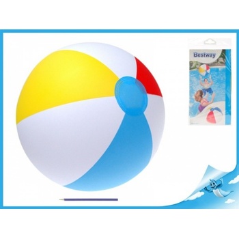 Mikro Trading Míč nafukovací 61cm 3 pruhy