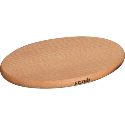 Staub Дървена подложка за горещи съдове с магнитна сърцевина 29 x 20 cm Staub (ST1190713)