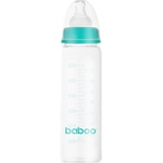 Baboo Anti-Colic Glass Bottle стъклено шише против колики 3m+ 240ml