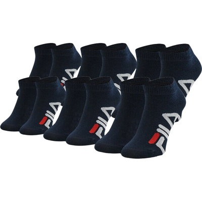 Fila Invisible Socks 6-pack navy