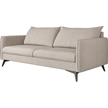 ROPEZ Бежов диван 199 cm Juli Bis - Ropez (Juli Bis Sofa 3os. tk. Enjoy New 01 nogi metalowe czarne)