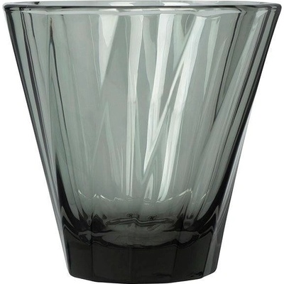 Loveramics Urban Glass Twisted Cappuccino Glass Čierna 180 ml