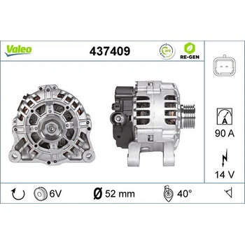 generátor VALEO 437409