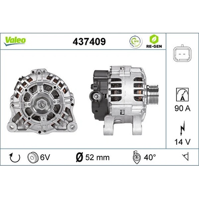 generátor VALEO 437409