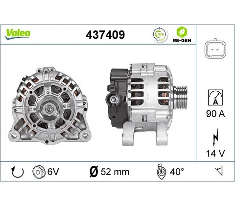 generátor VALEO 437409