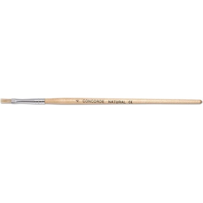 Štetec plochý číslo 4 natural Concorde