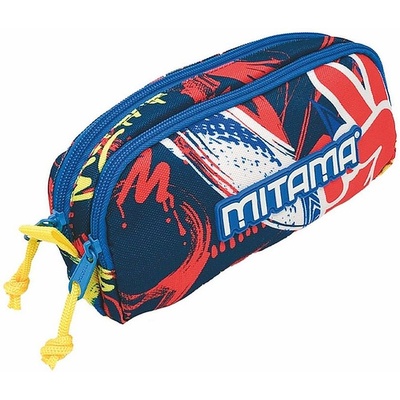 Mitama Ученически несесер Mitama - Street Life, с 2 ципа (64320)