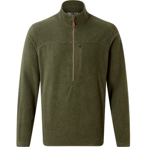 Sherpa Мъжки поларен пуловер Sherpa Rolpa Eco Zip Tee Fleece jumper - Evergreen (005-4576-0213)