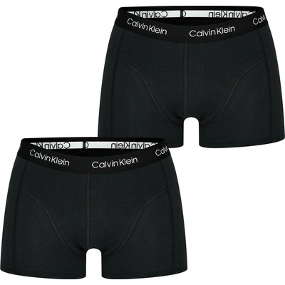 Calvin Klein Боксерки Calvin Klein 365 2 Pack Trunks - Blk/Blk 001