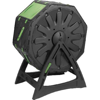 Strend Pro Garden bubnový 70 l čierny 55,5x36x72 cm