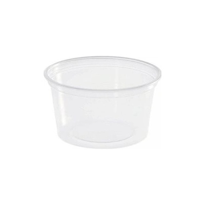 Nideko Zatavovacia miska na polievku okrúhla 350 ml | priemer 115 mm | priehľadná|