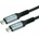 Roline Кабел Roline 11.99. 9086, от USB C(м) към USB C(м), 240W, 1m, черен (11.99.9086)