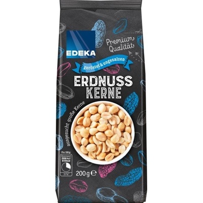 Edeka arašídové jádra pražené a nesolené 200 g