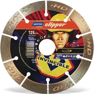Norton kotouč řezný DIA Norton Invincible 125×22,23 mm