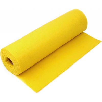 Stoklasa Filc / plsť 730123/03 jednobarevný, žlutý, š. 41cm, 215g/m2, tloušťka 1-1,4mm (látka v metráži)