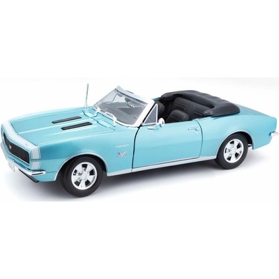 Maisto Ford Mustang GT Cobra Jet FB 1968 metal modrý 1:18