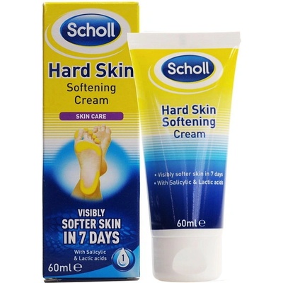 Scholl Hard Skin Softening krém na změkčení kůže 60 ml