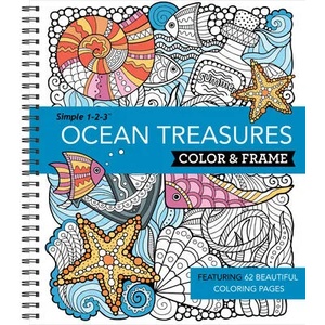 Color & Frame - Ocean Treasures (Adult Coloring Book) | Publications International Ltd (ISBN: 9781645582182)