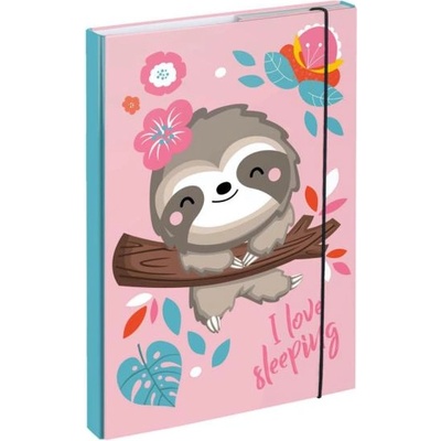 Baagl Папки за училищни тетрадки a4 Ленивец