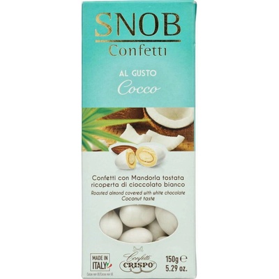 Crispo mandľové cukríky s príchuťou kokosu 150 g