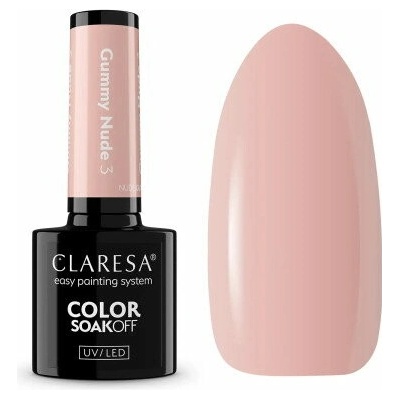 CLARESA Gél lak Gummy Nude 3 5 ml