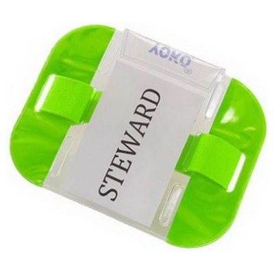 Yoko Reflexná Id páska na ruku ID03 Fluorescent Green one size