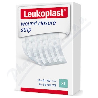 Leukoplast Strip náplasť steh.na rany XS 6x38mm 6x10ks