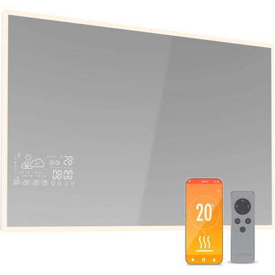 Blumfeldt Инфрачервен нагревател, Smart Mirror, Инфрачервен, 500 W, IP44 (ACO14-Bl-ReHeW-10060) (ACO14-Bl-ReHeW-10060)