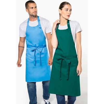 Kariban Dlouhá zástěra Domestic čokoládová