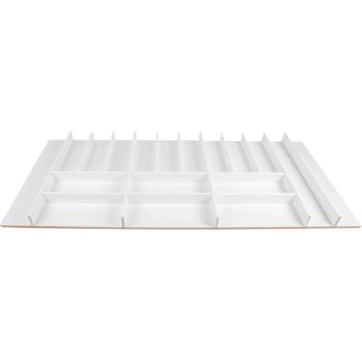 Příborník Elletipi Wood Line do zásuvky 120 cm, bílý, PLC M50120 18