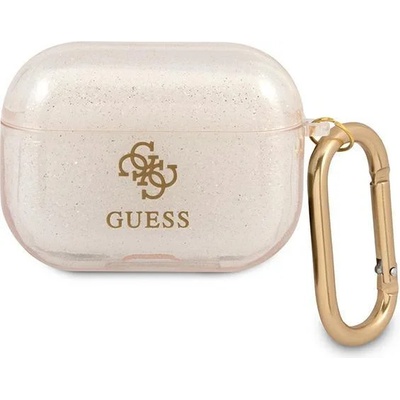 Guess Калъф Guess GUAPUCG4GD Glitter Collection за Apple AirPods Pro, златен (GUE001367)