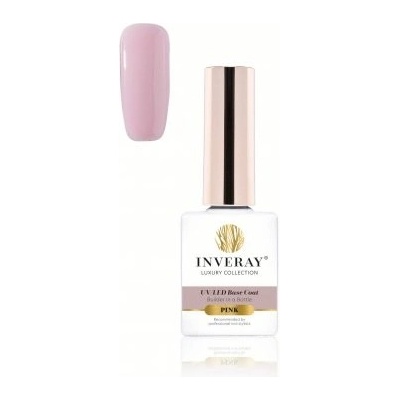 Inveray UV/LED Builder Báza Pink Ružová 10 ml