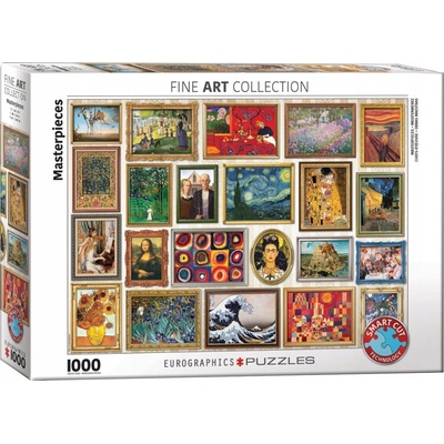 Eurographics Masterpieces 1000 dílků