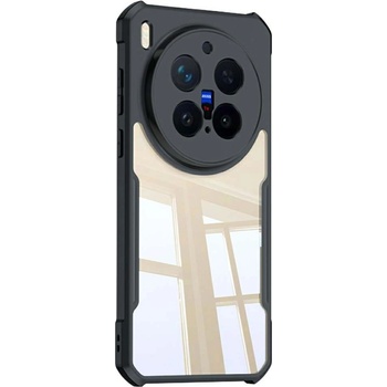 vivo XUNDD Калъф за vivo X300 Pro 5G- Акрил+TPU, AirBag амортисьор, Защита на камерата, Вкл. Протектор, Прозрачен