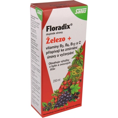 Salus Floradix sirup proti únavě 250 ml