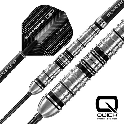 steel Harrows Supergrip Tapered 26g Quick Point 90% wolfram