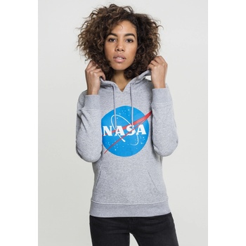 Mr. Tee Ladies Nasa Insignia Hoody heather grey