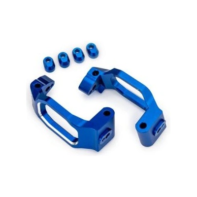 Traxxas алуминиева главина синьо анодирана (чифт)