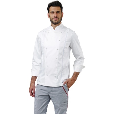 Siggi Group Готварска куртка със странични ципове Trinity (28GA0243/00)