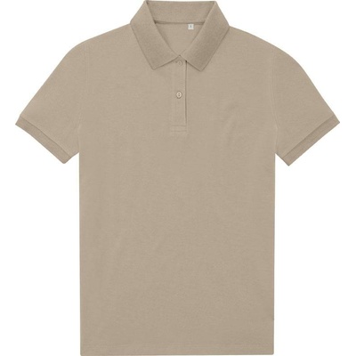 B&C My Eco Polo 65/35 /women Dámske piqué polo hnedá mastic