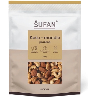 Šufan Pražené kešu/mandle 200 g