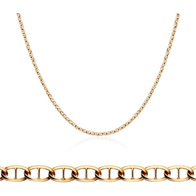 SAVICKI Синджирче Savicki 1, 6 мм: жълто злато, 585 gucci