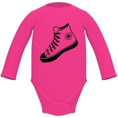 Dětské body dlouhý rukáv BIO Converse