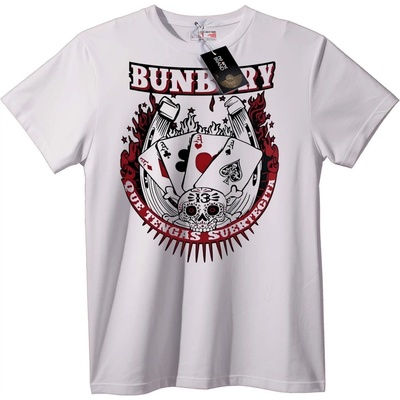 NOONEBRAND Тениска BUNDE Череп и карти - 2XL, Black