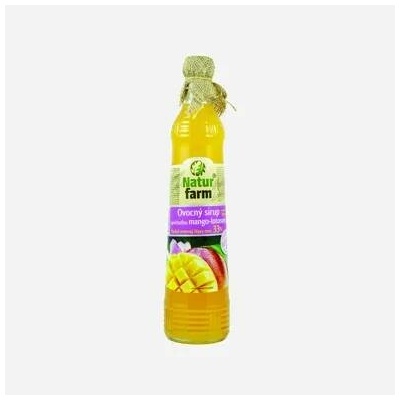 NaturFarm Sirup mango a lotosový květ 12 x 700 ml