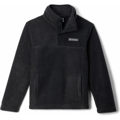 Columbia Детски поларен пуловер Columbia Kid's Steens Mtn II 1/4 Snap Fleece Pull-Over Fleece jumper - Black (704-4214-0613)